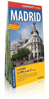 Madryt. Plan miasta 1:8 500 Mapa wodoodporna ExpressMap (Nowa)