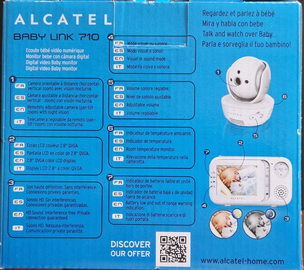 Baby Link 710 - Alcatel baby monitor