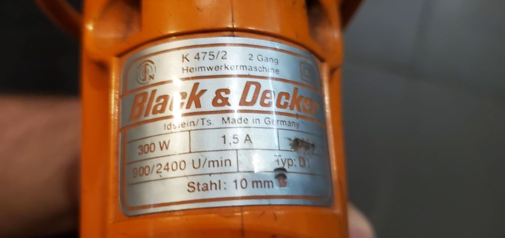 Wiertarka black&decker oryginał niezniszczalna