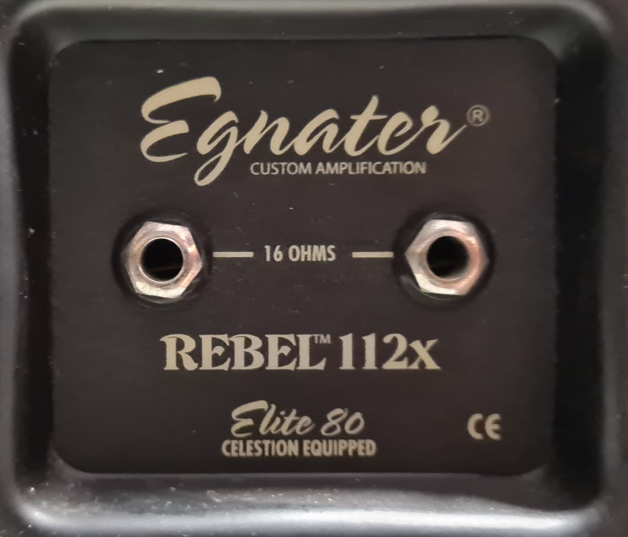 Coluna Egnater 1x12 Rebel 112x - Eminence Legend 1218 - 8ohms