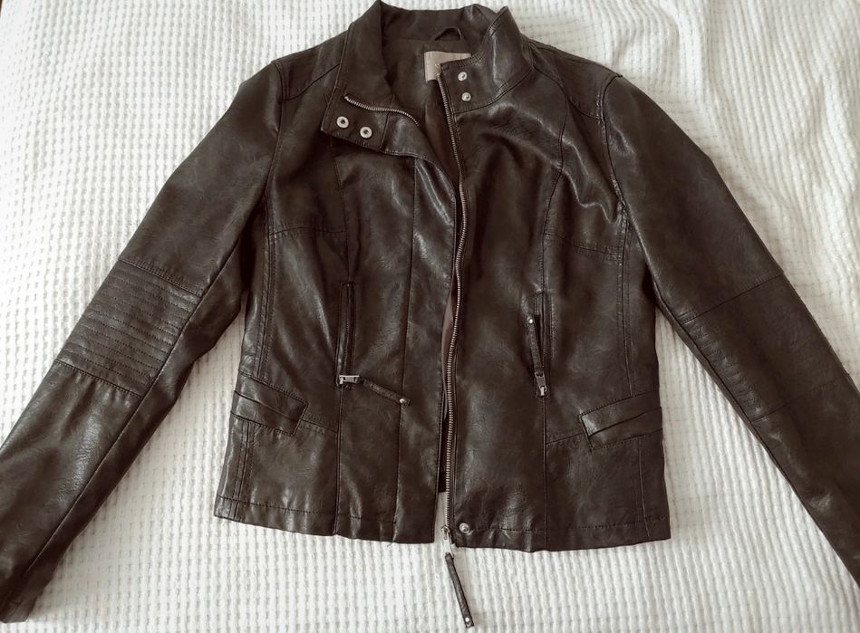 Ramoneska vintage kurtka skórzana