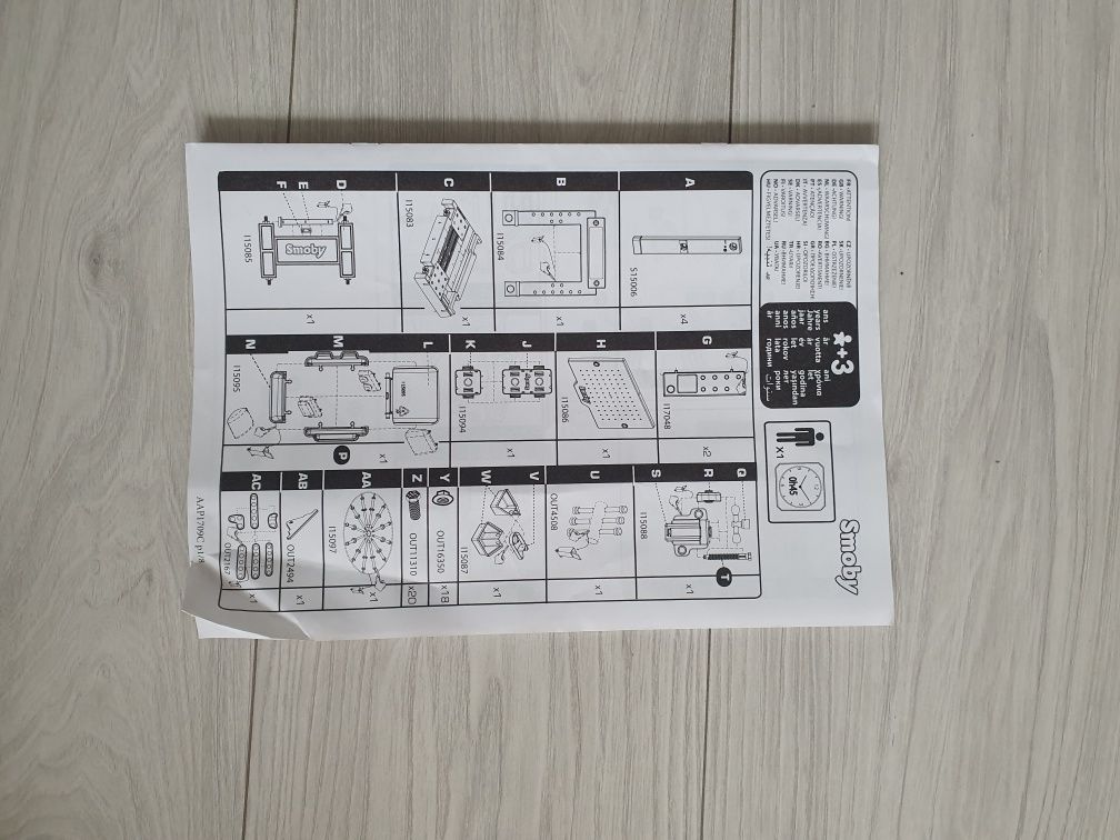 Warsztat majsterkowicza duży stół do majsterkowania smoby black decker