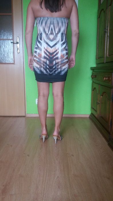 Sukienka Fasardi sexy Sylwester wesele S/M 36, 38