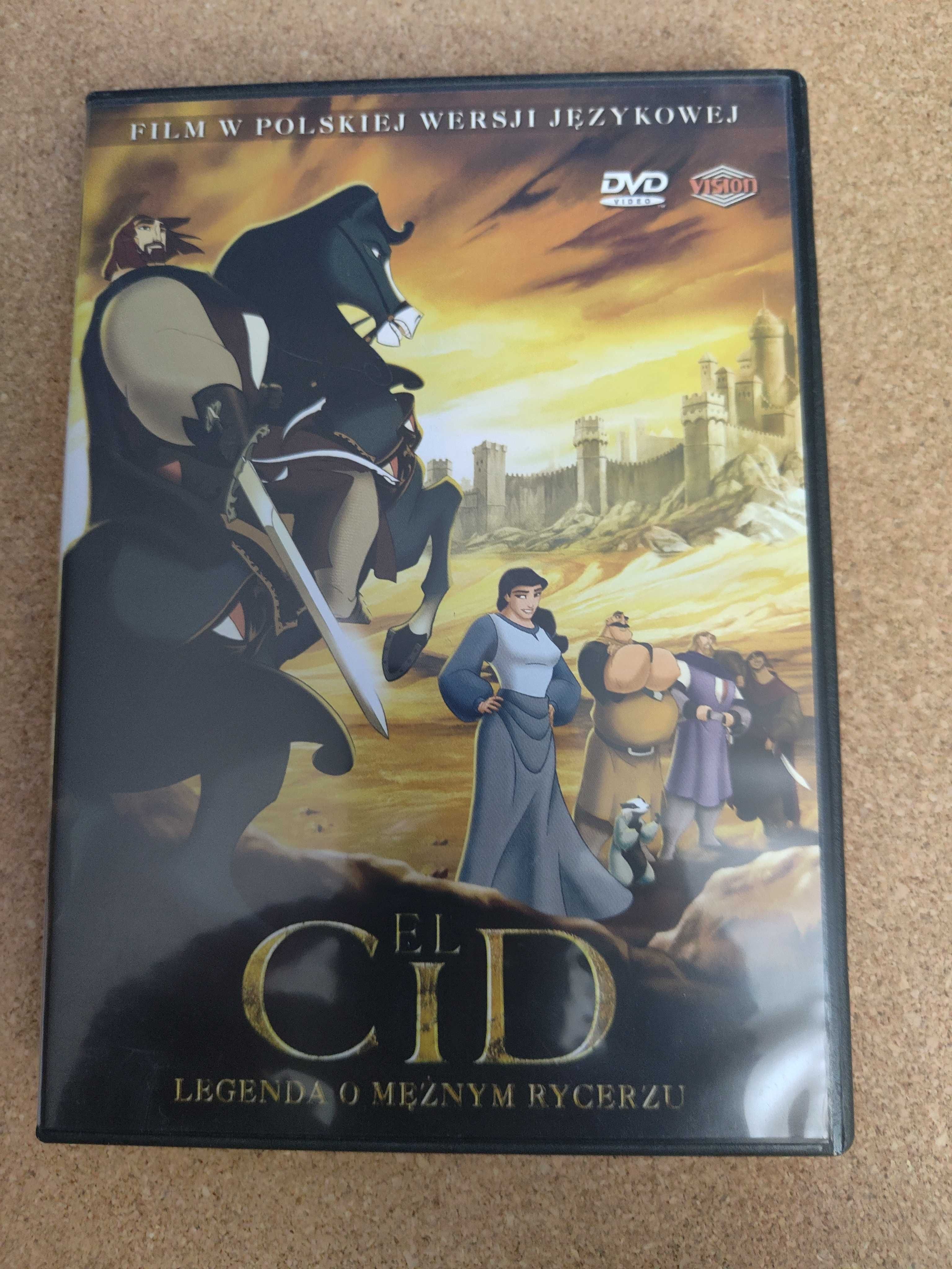 bajka DVD "El Cid legenda o mężnym rycerzu"