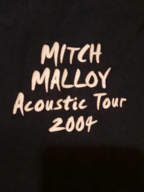 T-shirt Mitch Malloy - Acoustic Tour 2004