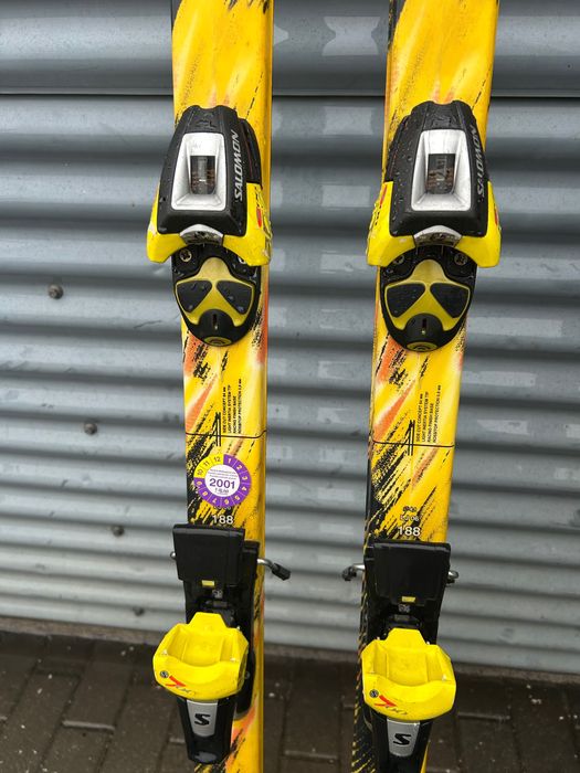 2 pares Esquis de neve