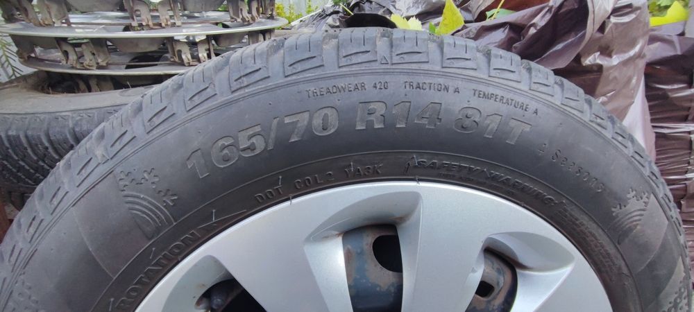 Zestaw opon zimowych