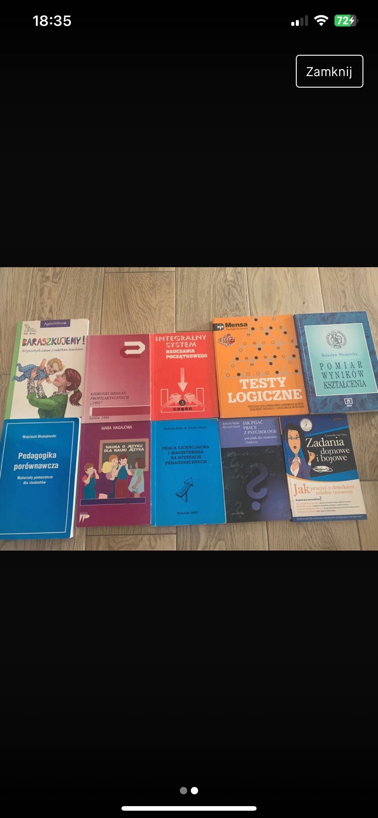 Książki z zakresu pedagogika/psychologia