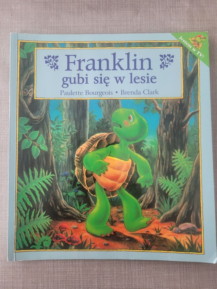 Książka dla dzieci Franklin gubi się w lesie