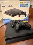 PlayStation 4 Slim consola + e comandos