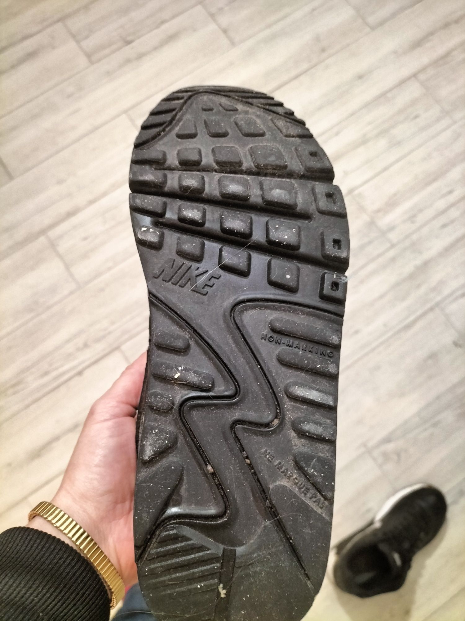 Air max 90, rozmiar 38, czarno- białe.