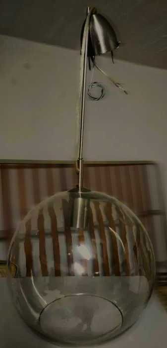 Candeeiro globo de teto
