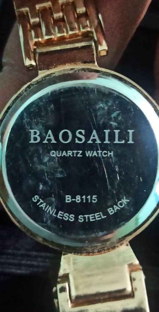 Часы женские Baosaili синий циферблат, новые. Не Rado