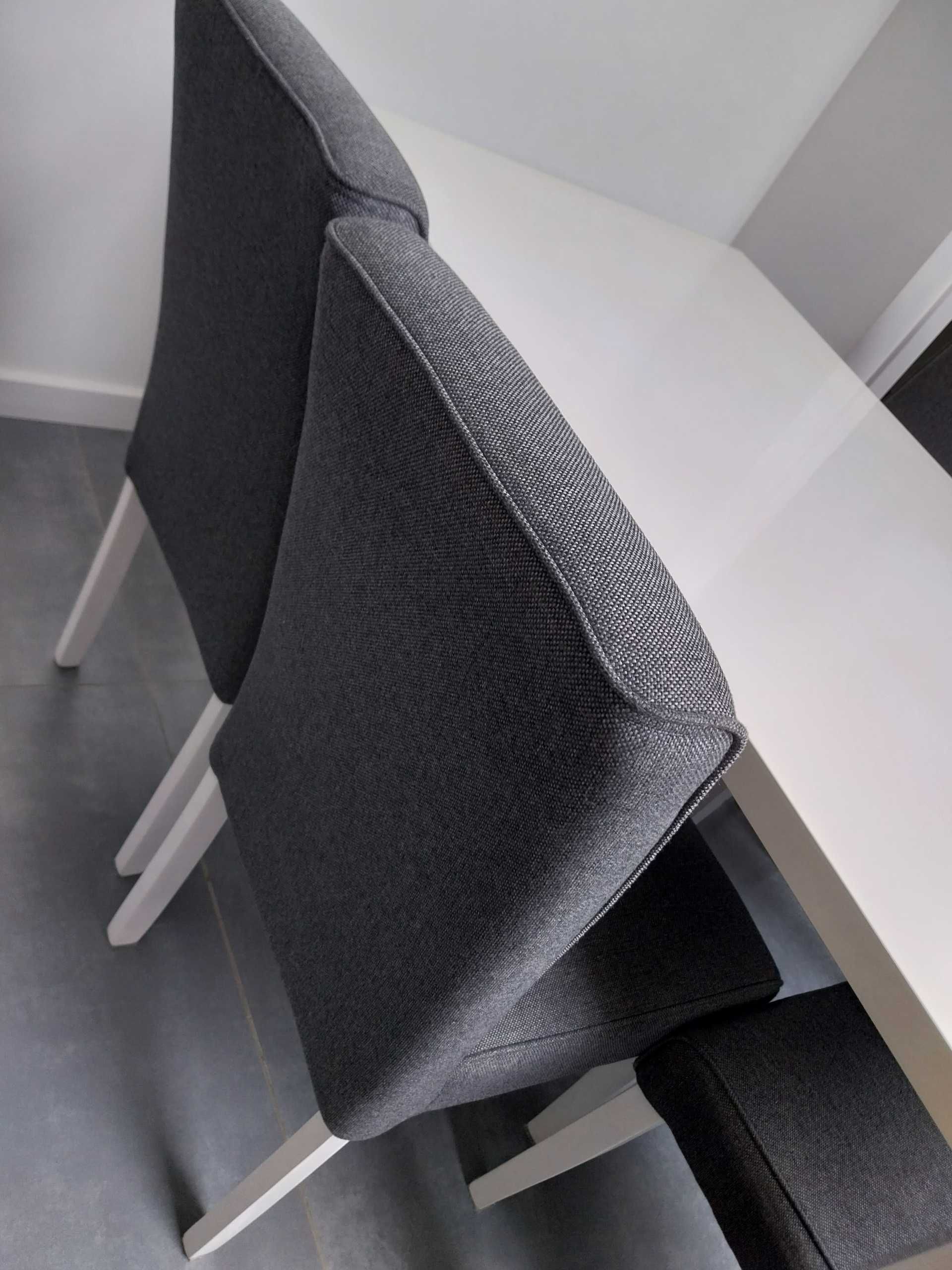 Sprzedam stół lakierowany biały + 6 krzeseł do salonu lub kuchni