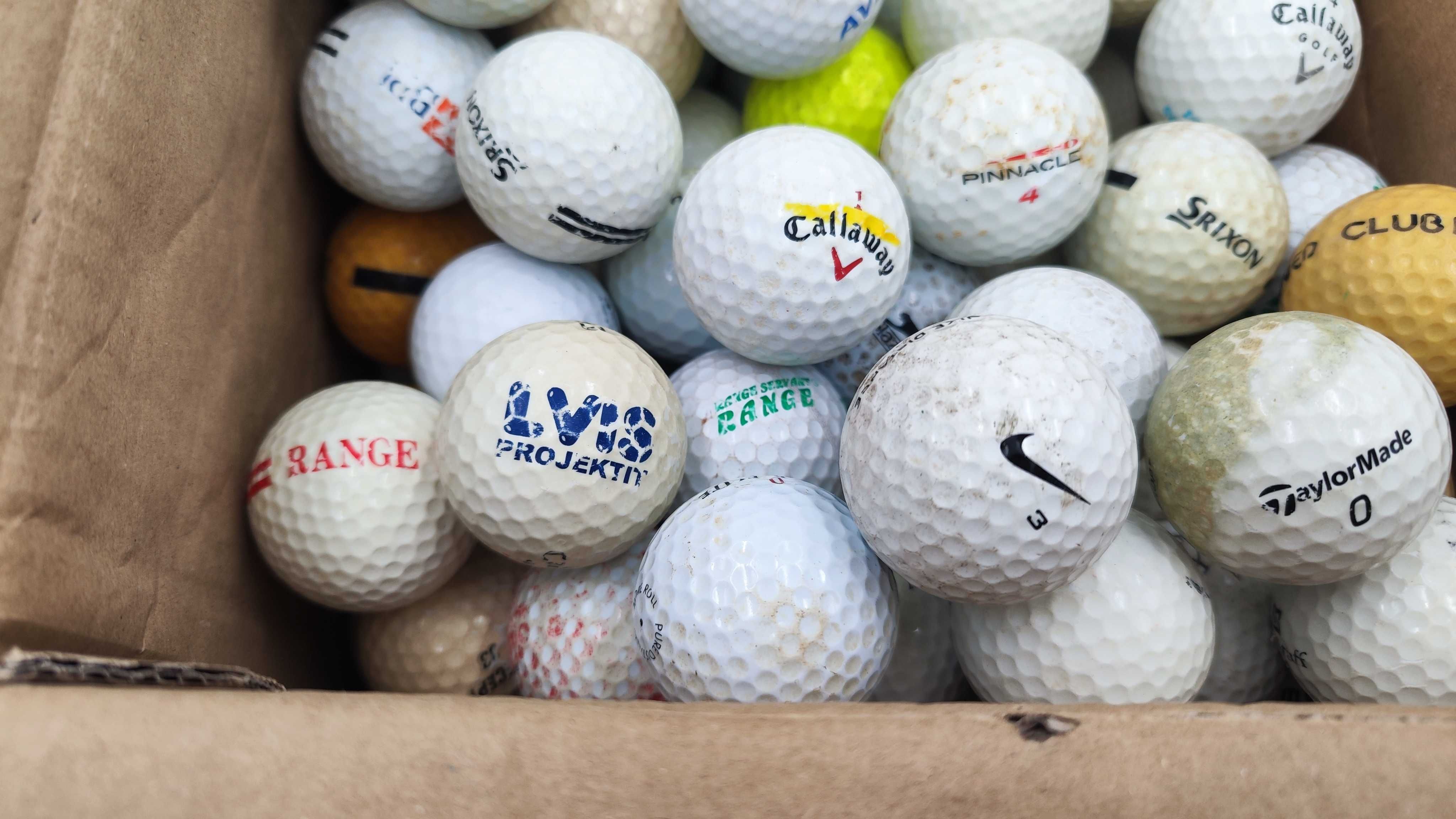 95 sztuk piłki do golfa mix Nike, Srixon, Callaway (W127)