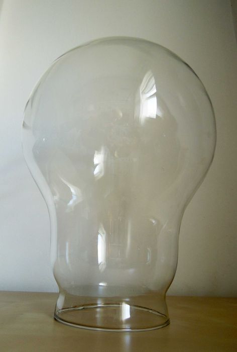 Globo transparente para candeeiro suspenso  - APENAS O GLOBO DE VIDRO