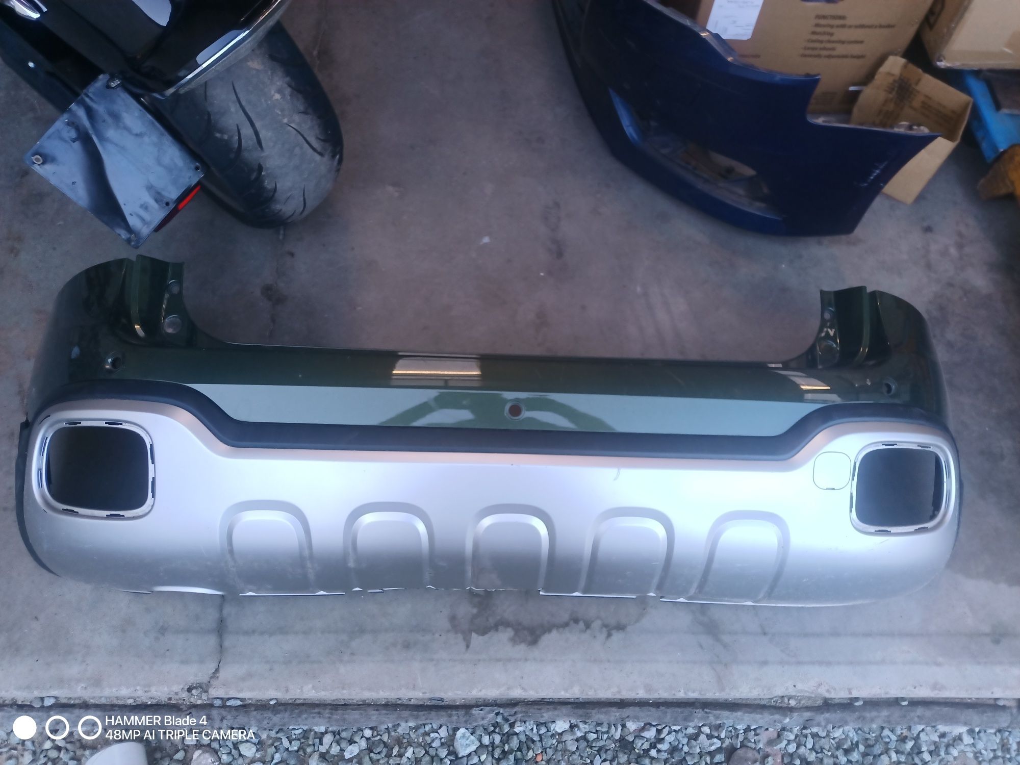 Fiat panda III cros zderzak tył 12-