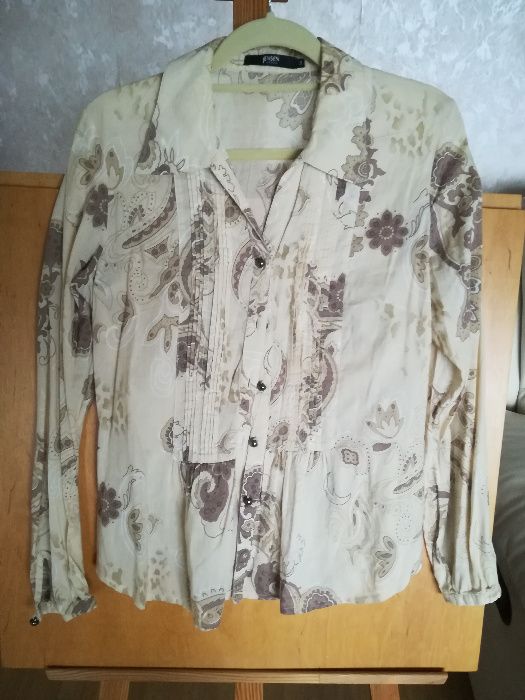 Bluzka z długim rękawem w stylu boho