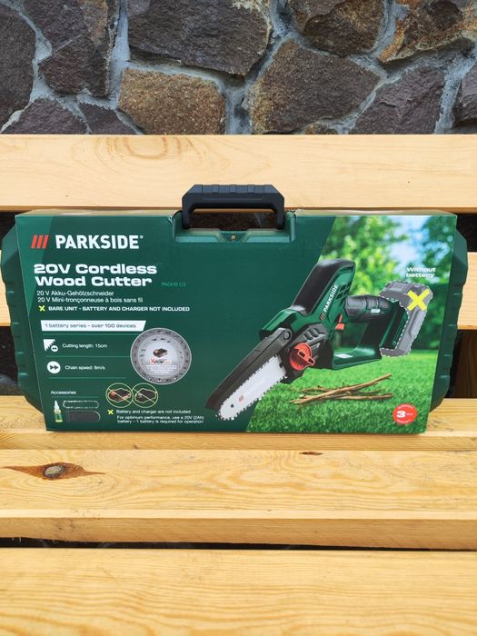 Акумуляторна ланцюгова пила Parkside PAGHS 20-Li B2 + ланцюг