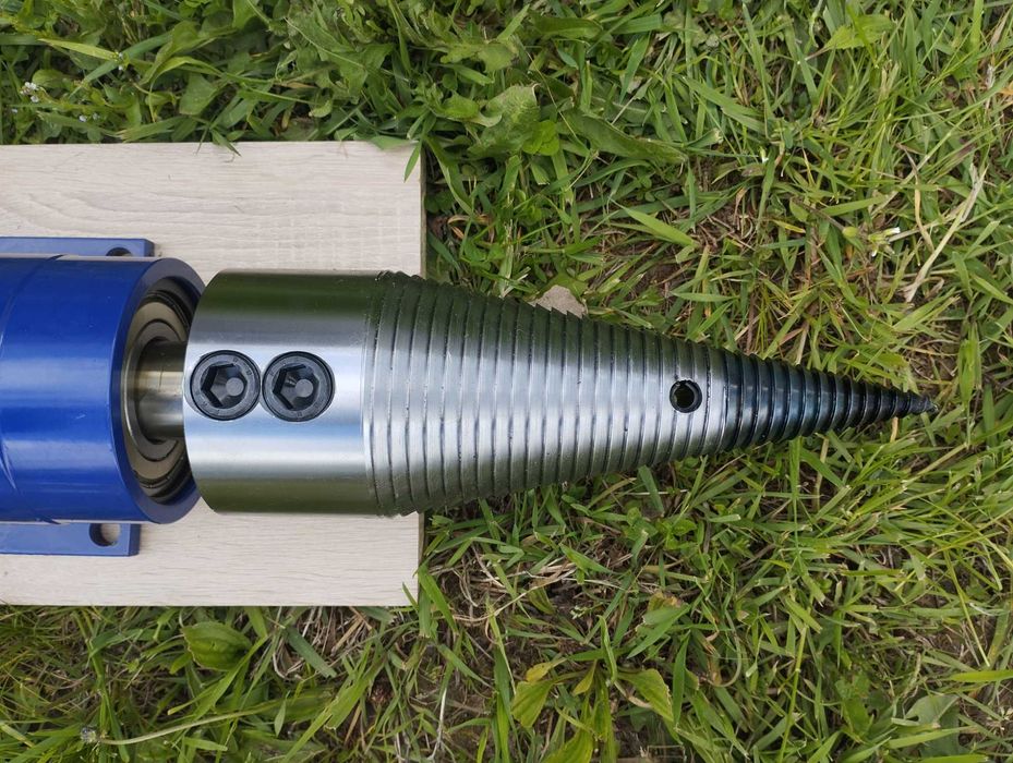 Łuparka świdrowa do ciągnika WOM / świder do drewna 100mm