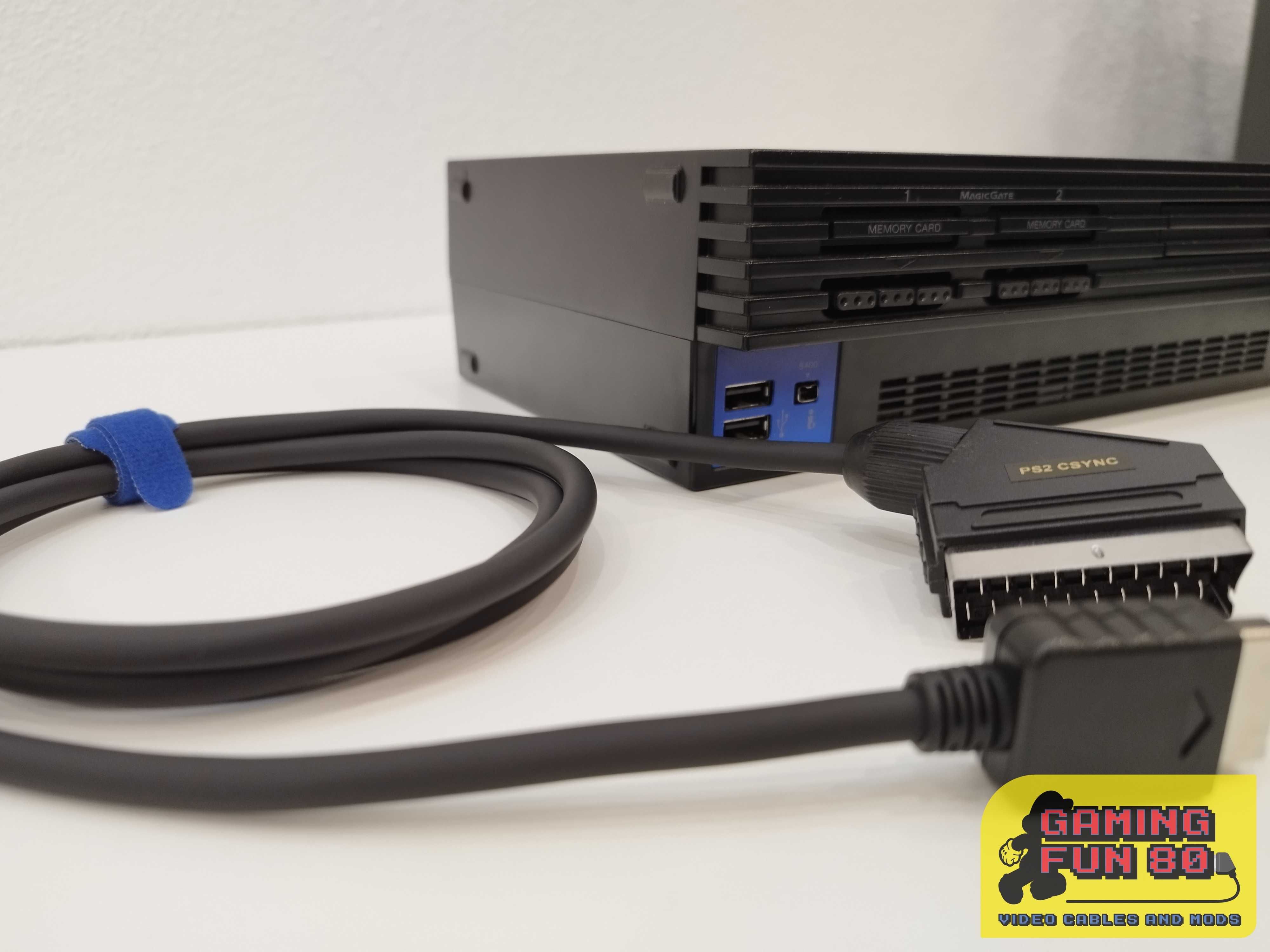 Sony Playstation 2 - Cabo Scart RGB Csync