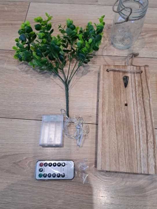 Kinkiety lampki ścienne Mason Jar Lights 2 zestawy