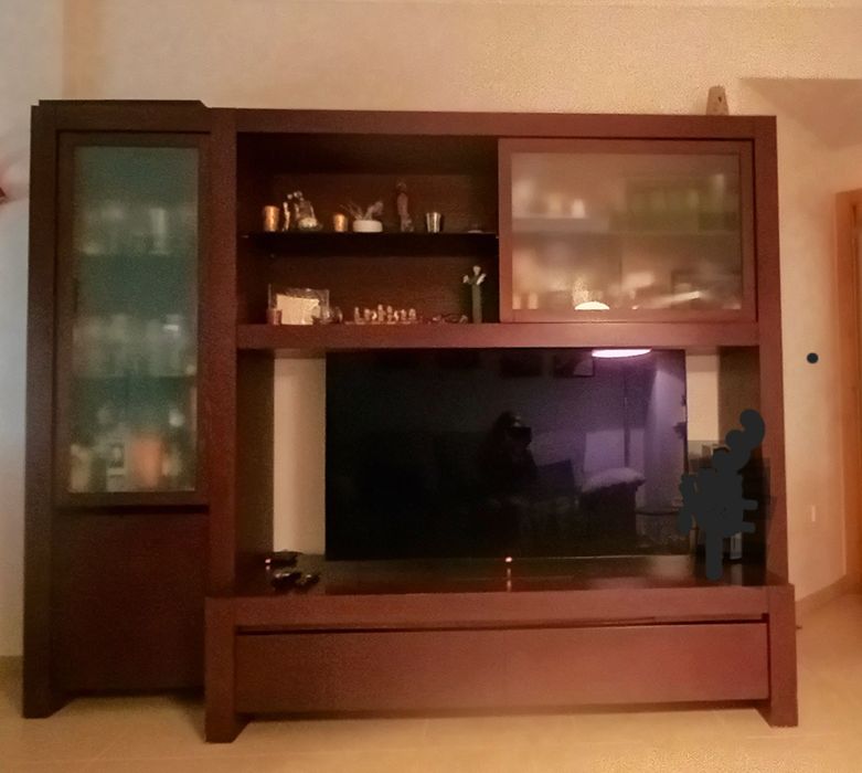 Móvel de sala em venguê - 2 módulos