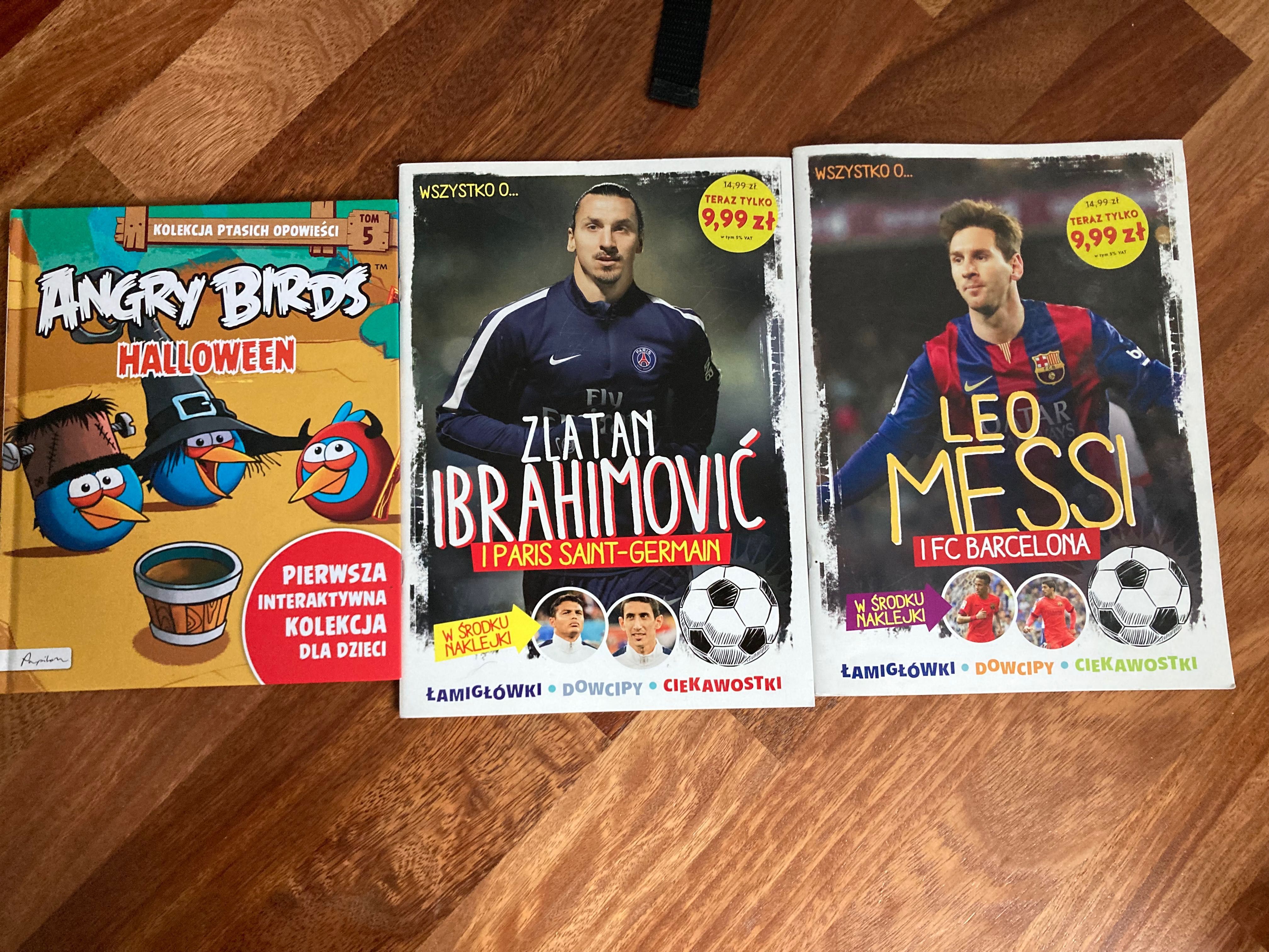 Gazetka Ibrahimowic i messi, komiks Angry Birds