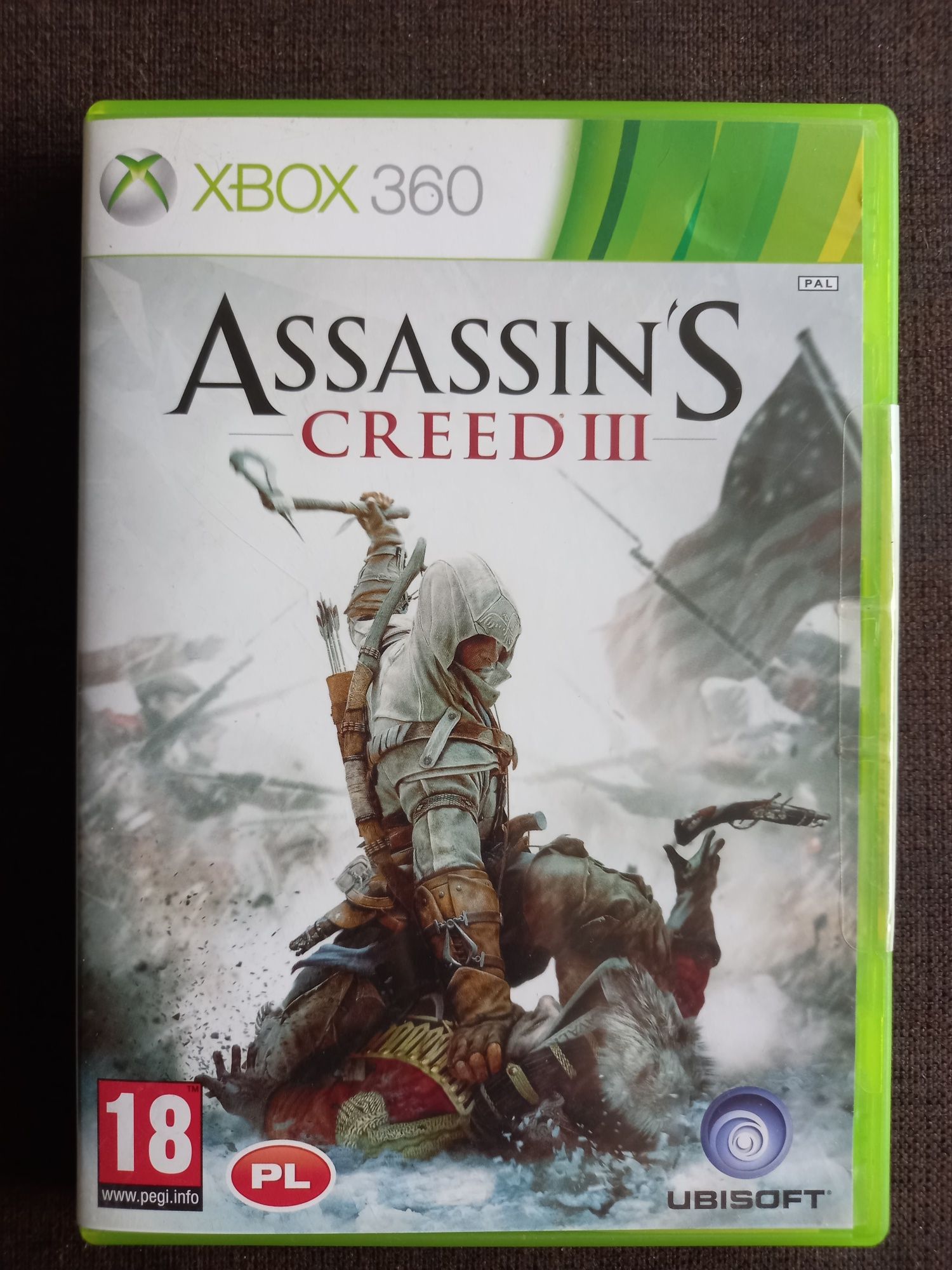 Gra Assassin's Creed 3 PL na xbox 360 Assassin III po polsku!!!