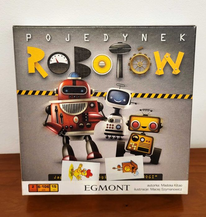 Pojedynek robotów - japońska gra logiczna wydawnictwo Egmont