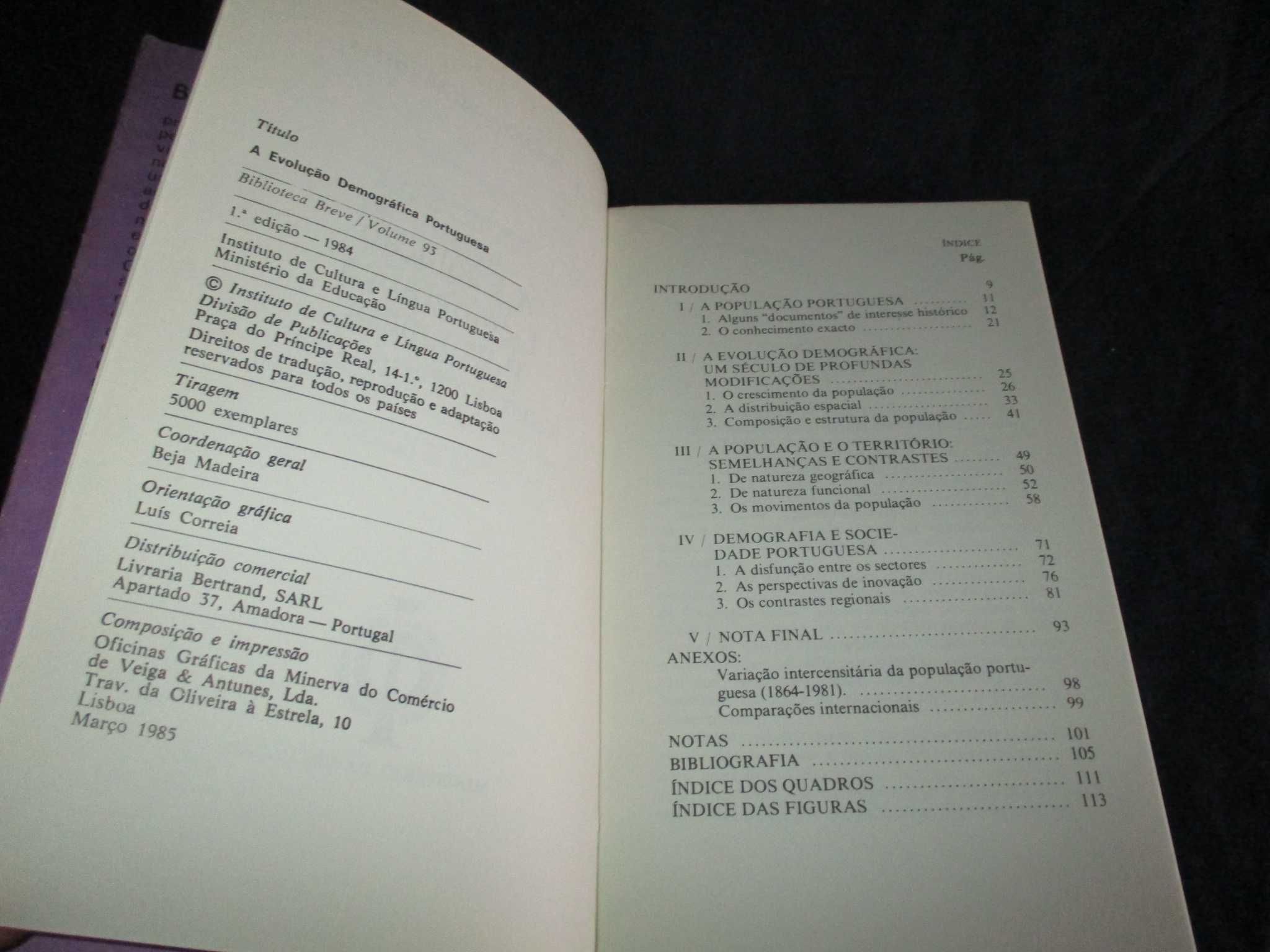 Livro A Evolução Demográfica portuguesa Jorge Carvalho Arroteia