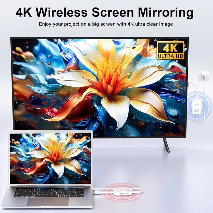 Bezprzewodowy nadajnik i odbiornik 4K HDMI4k