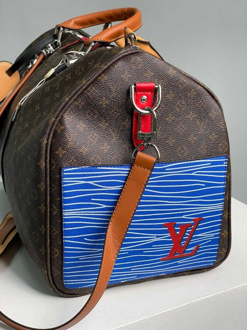 Torba Keepall Bandouliere Bag Limited Patchwork Monogram Canvas