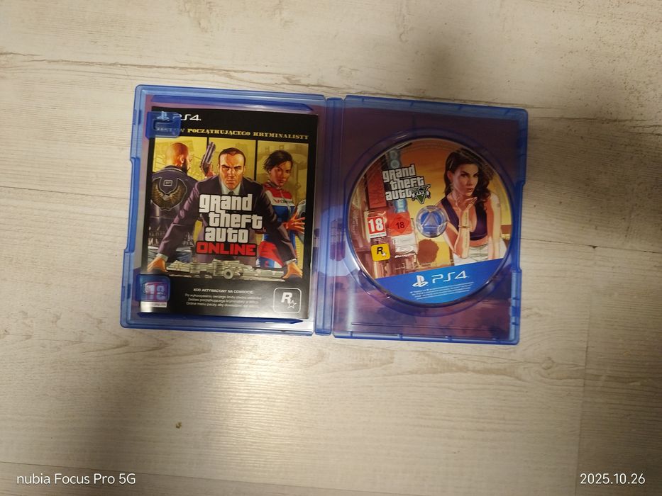 Sprzedam GTA 5 na ps4