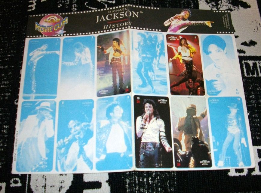 Альбом «Michael Jackson History» для наклеек (наклейки Майкл Джексон)