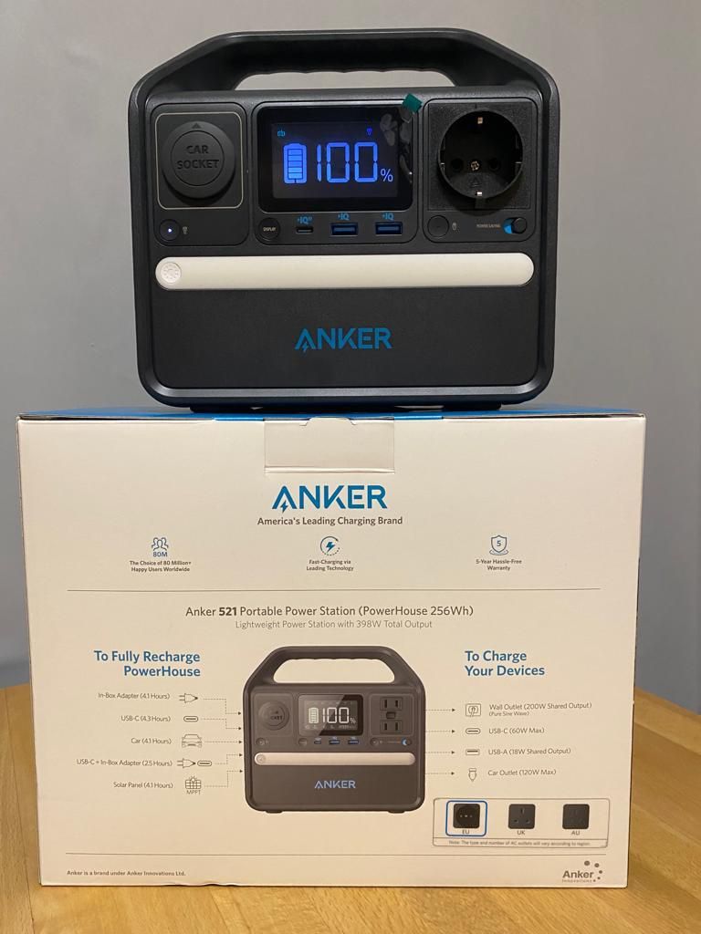 Зарядна станція Anker 256Wh 400 Вт