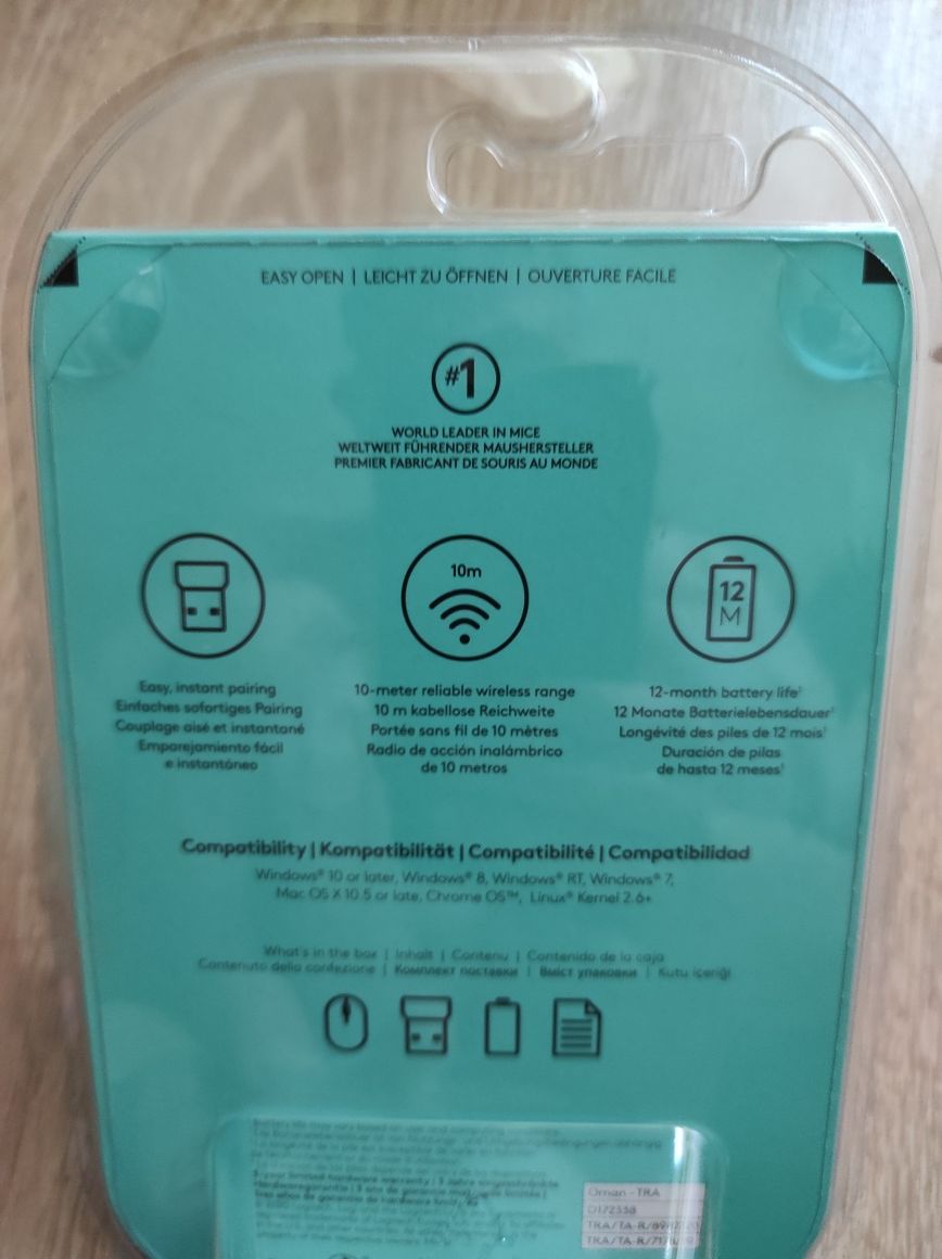Мишка бездротова logitech M185 оригінал ,нові в упаковці!