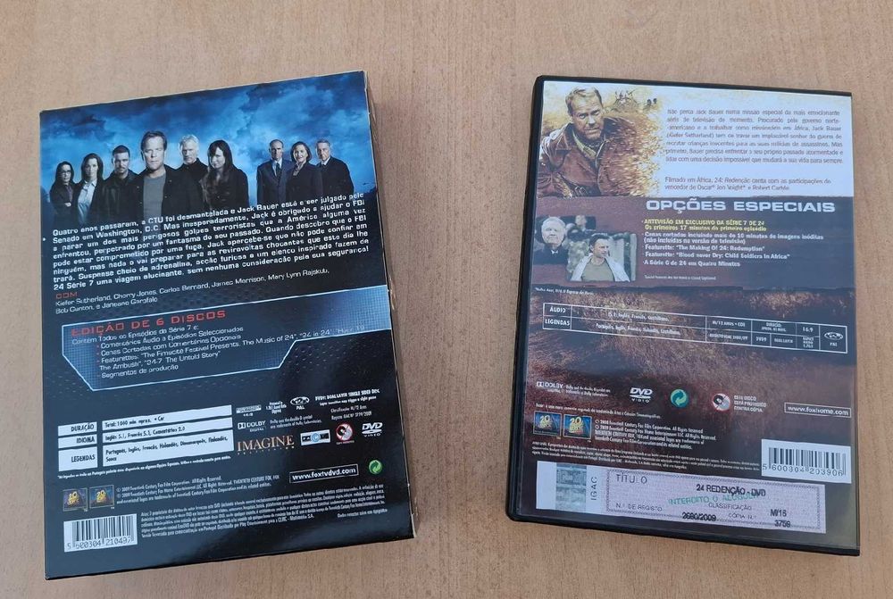 24 (TV series) Kiefer Sutherland 7 Series + DVD Redemption