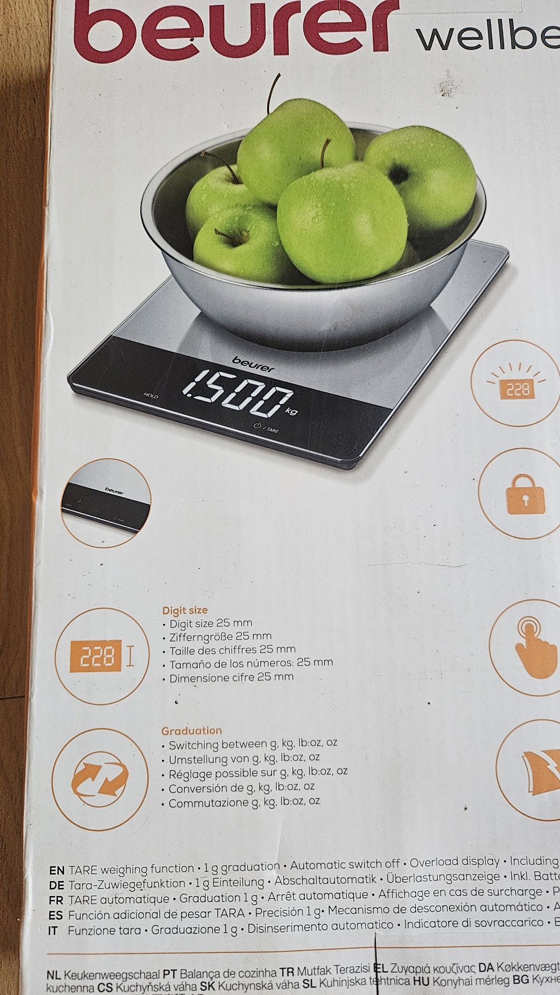 Waga kuchenka beurer