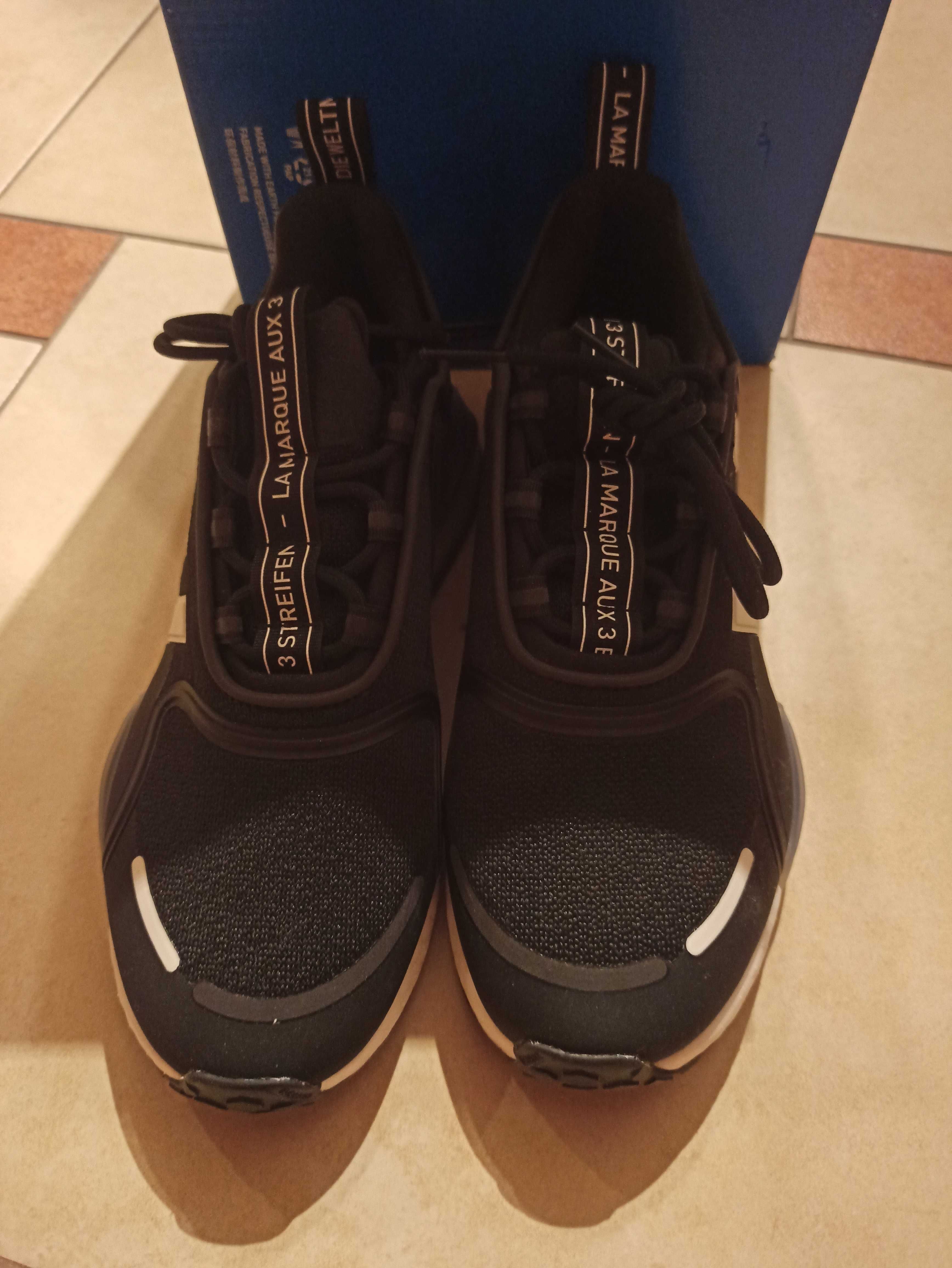 Oryginalne buty adidas NMD V3 czarno białe