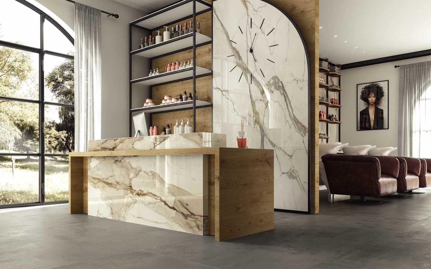 Spiek kwarcowy AtlasPlan Calacatta Imperiale mat 20mm 162x324cm Okazja