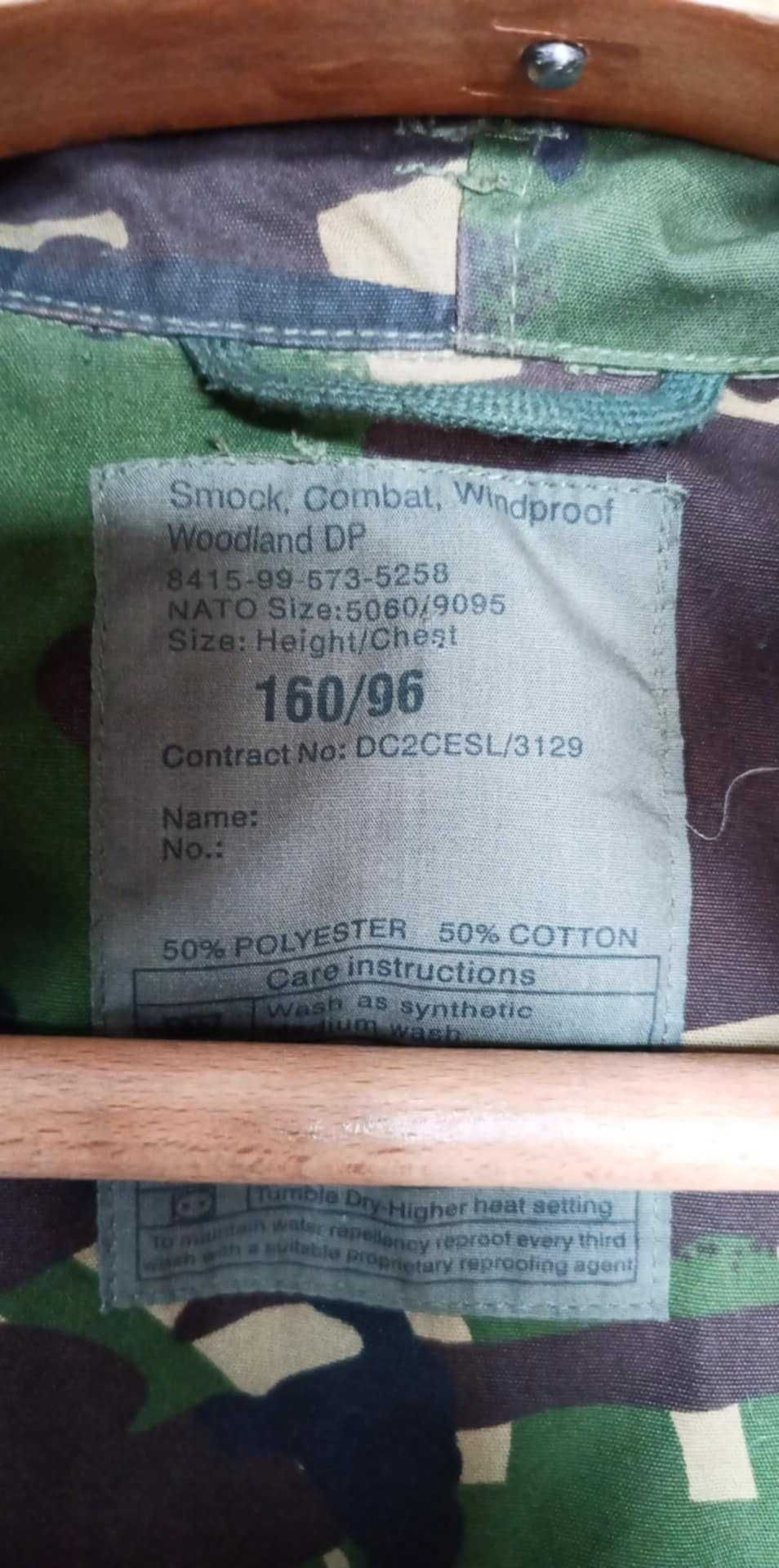 Kurtka Wojskowa Brytyjska SMOCK Windproof DPM 160/96 5060/9095 #1