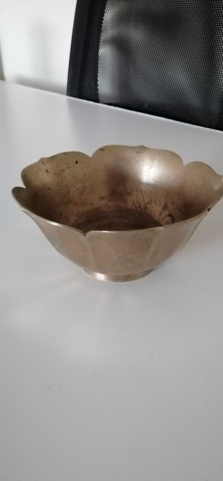 Taça de bronze Vintage Da India