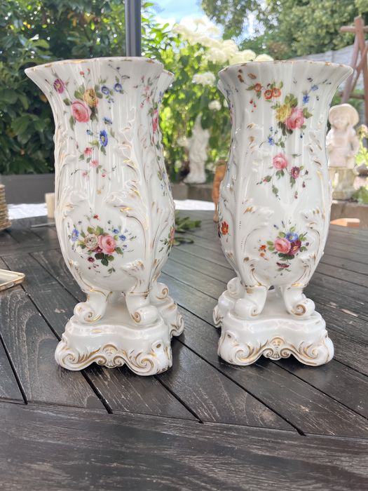 Francuskie wazony antyk