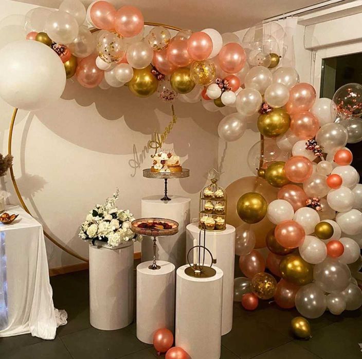 5 cilindros de decoração (Aluguer)