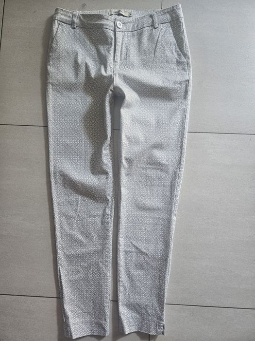 Spodnie rurki bawełna Freesia r S/M M uciagliwe dl.przed kostkę