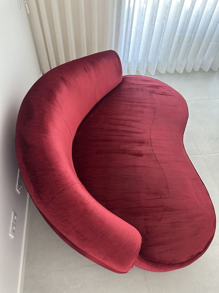 Sofá vermelho ANARIC