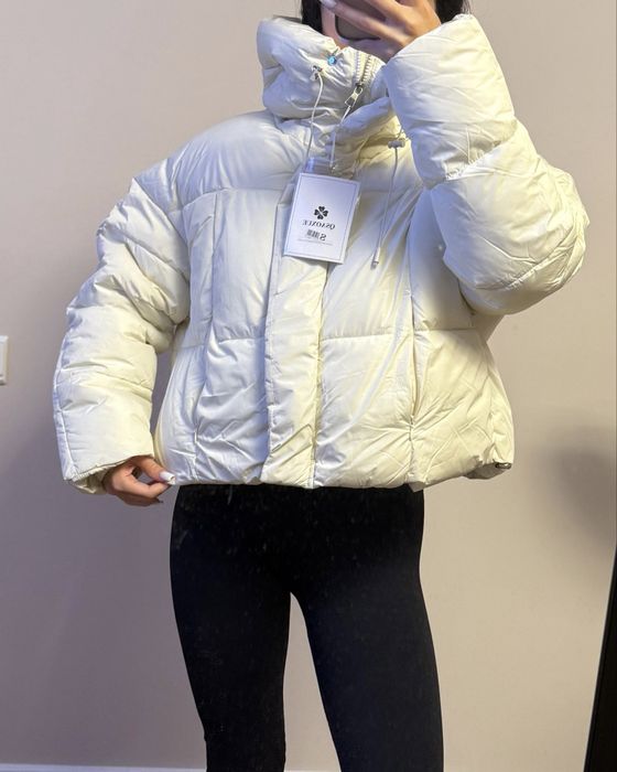 Пуфер,пуховик молочний