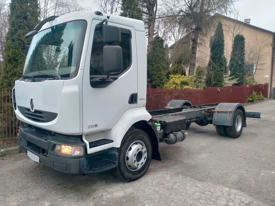 Renault Midlum 16.220 DMC 16 ton Ład.10 ton Salon Blokada mostu E5 EEV DAF LF