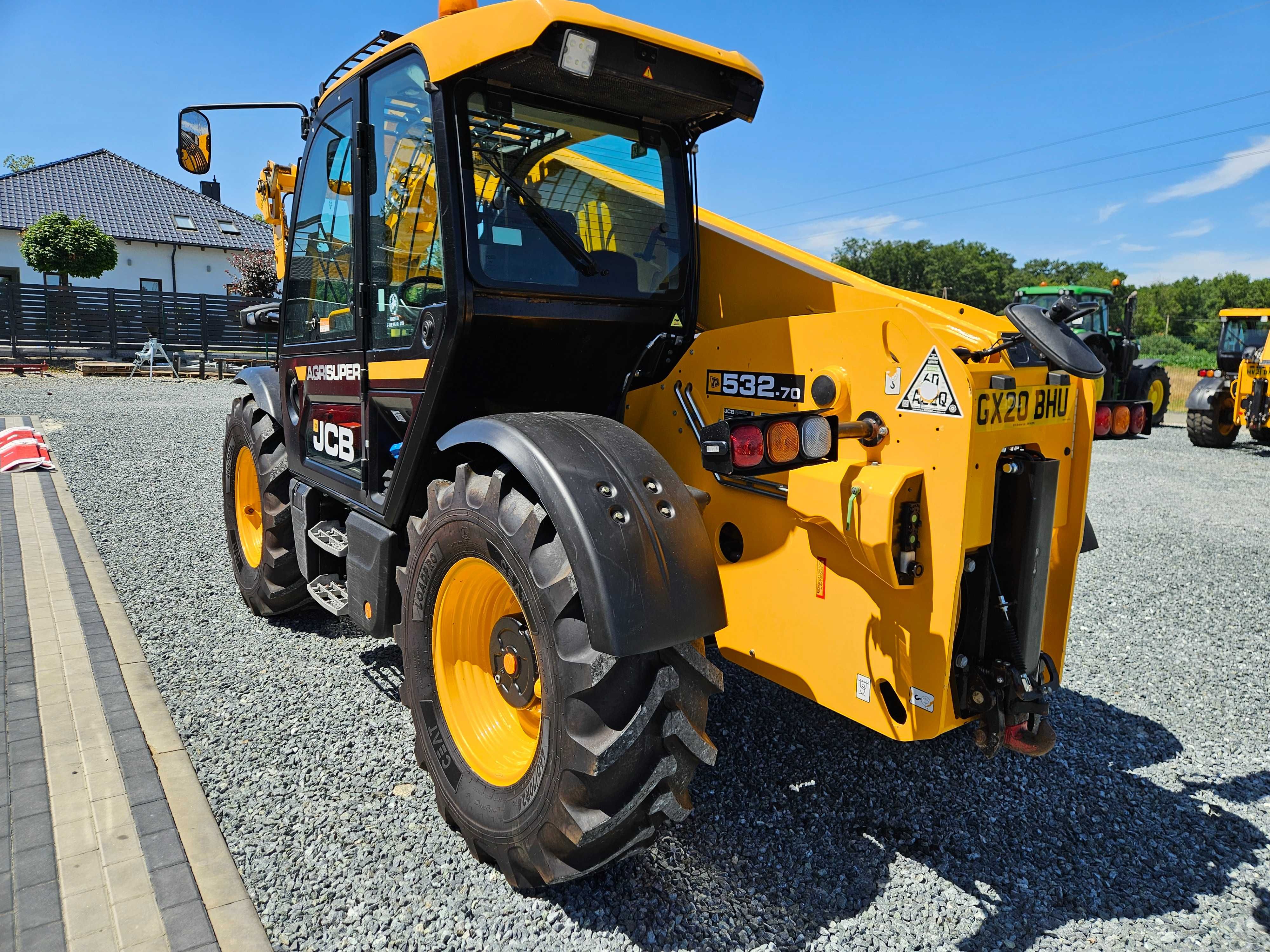 Ładowarka teleskopowa  JCB 532-70 Agri Super. 2021.